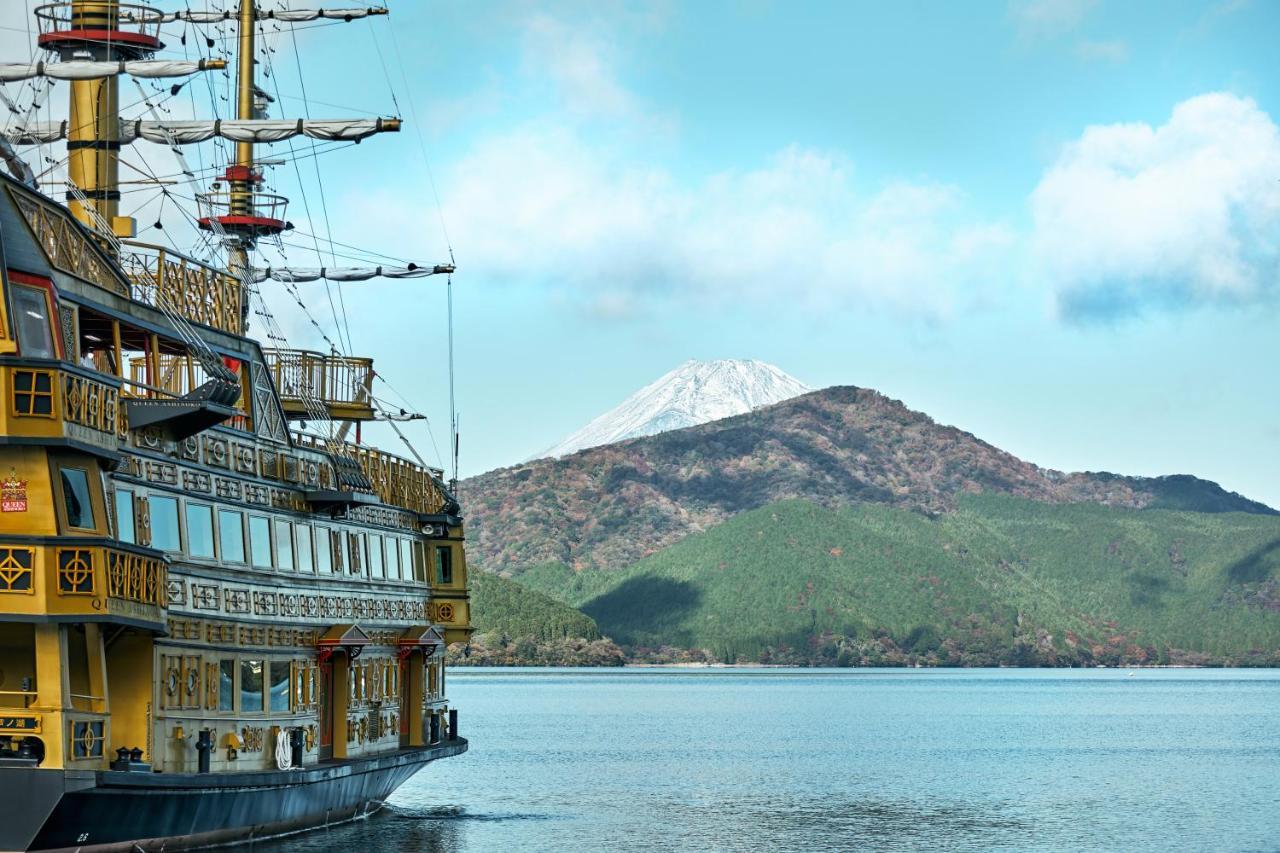 Villa Hakone Kabuto 古民家旅館 150平米 バス停迄一分 準天然温泉 最大12名 Exteriör bild