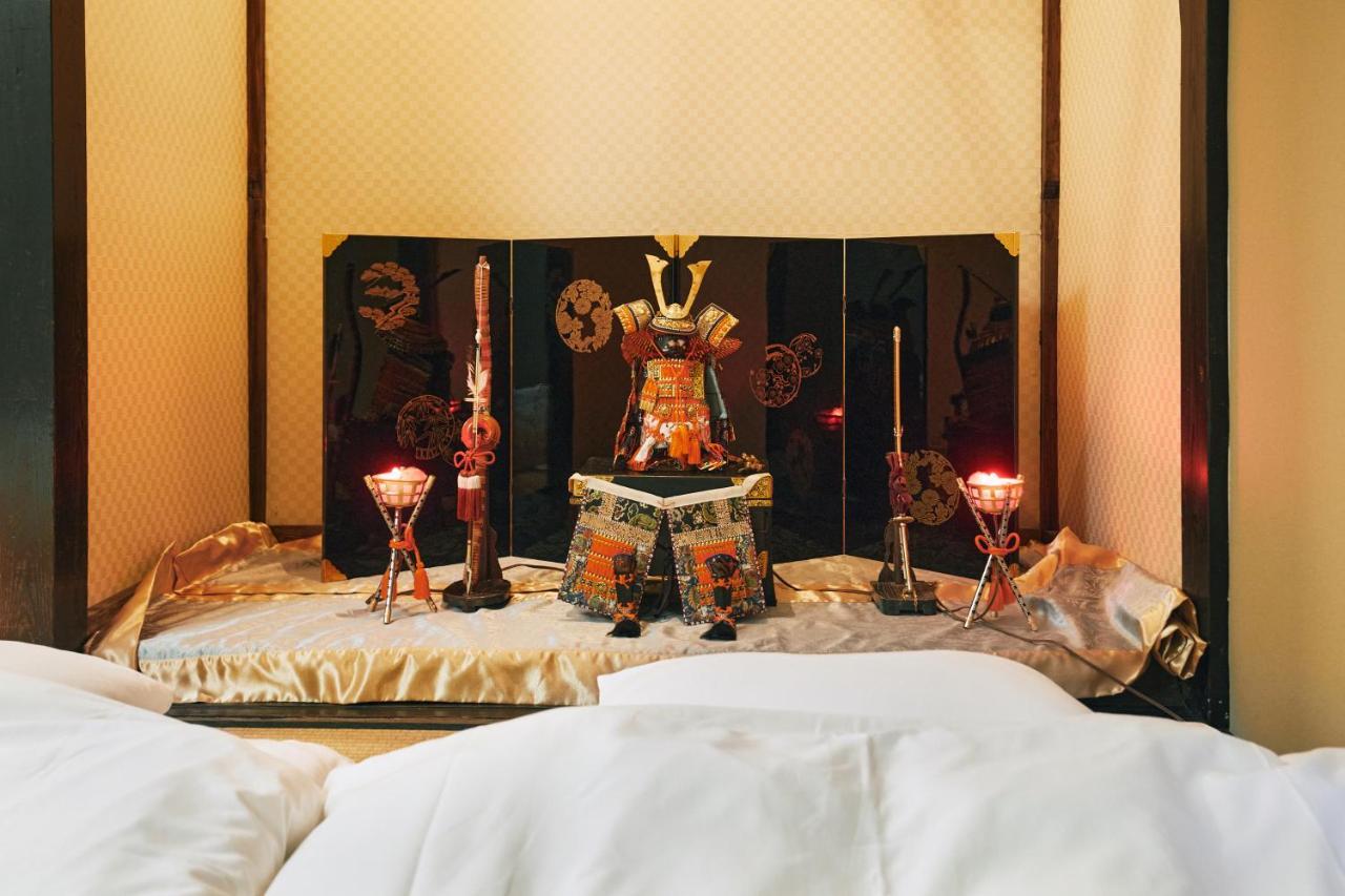 Villa Hakone Kabuto 古民家旅館 150平米 バス停迄一分 準天然温泉 最大12名 Exteriör bild