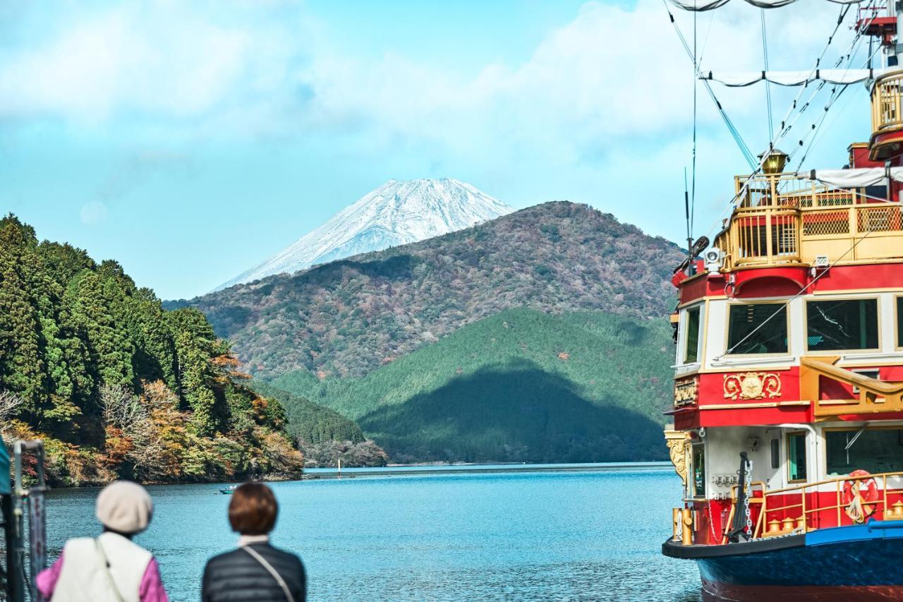 Villa Hakone Kabuto 古民家旅館 150平米 バス停迄一分 準天然温泉 最大12名 Exteriör bild